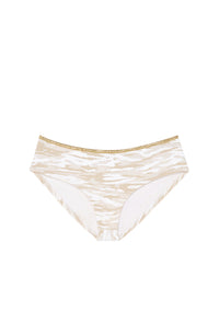 Kyta shorty bikini bottoms with gold lurex - Camo