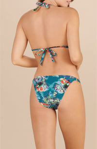 Laia strappy bikini bottoms - Blossom