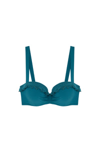 Liam balconette bikini top - Persian