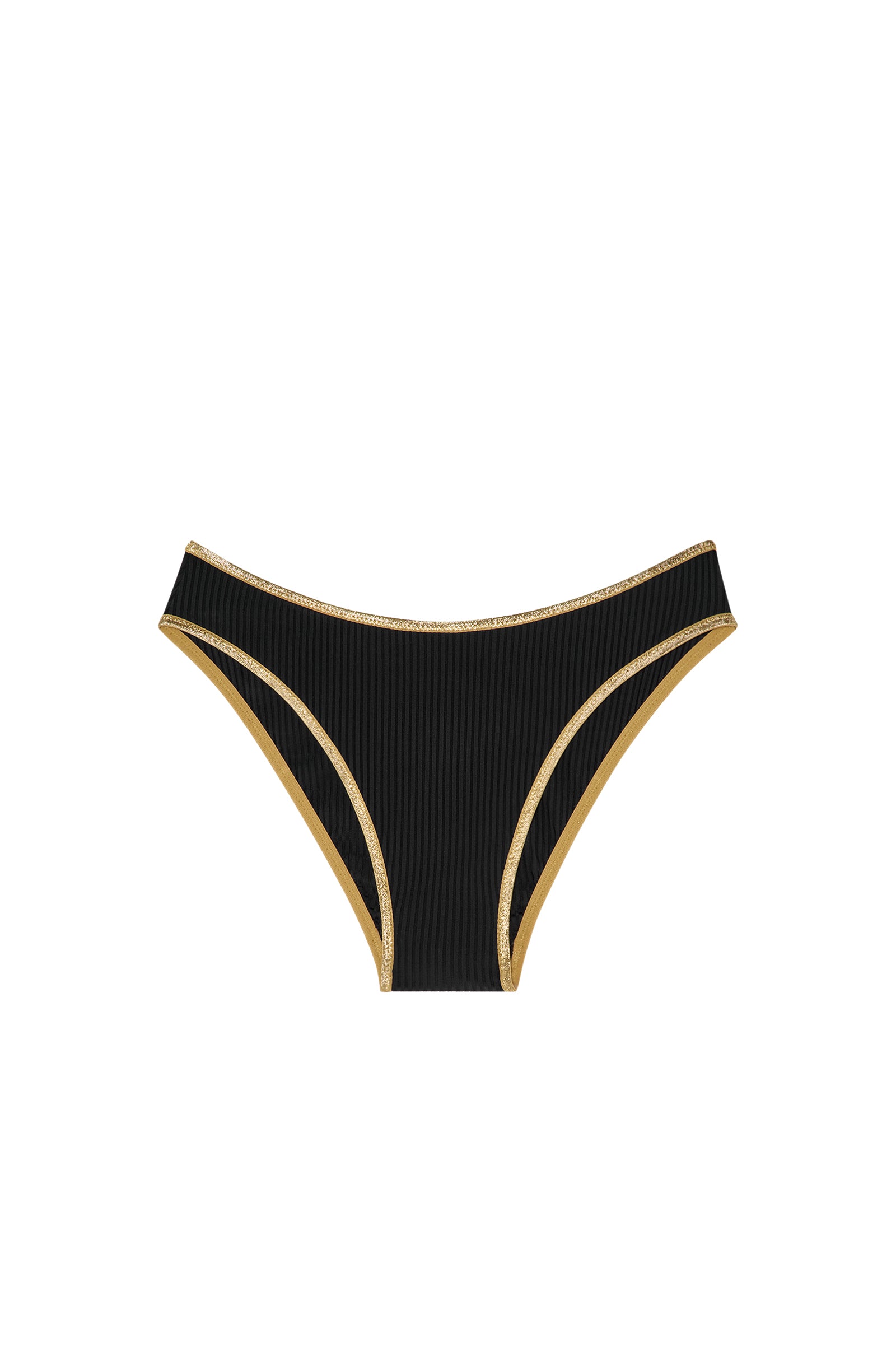 Bas de bikini Mathis échancré - Noir