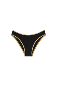 Bas de bikini Mathis échancré - Noir
