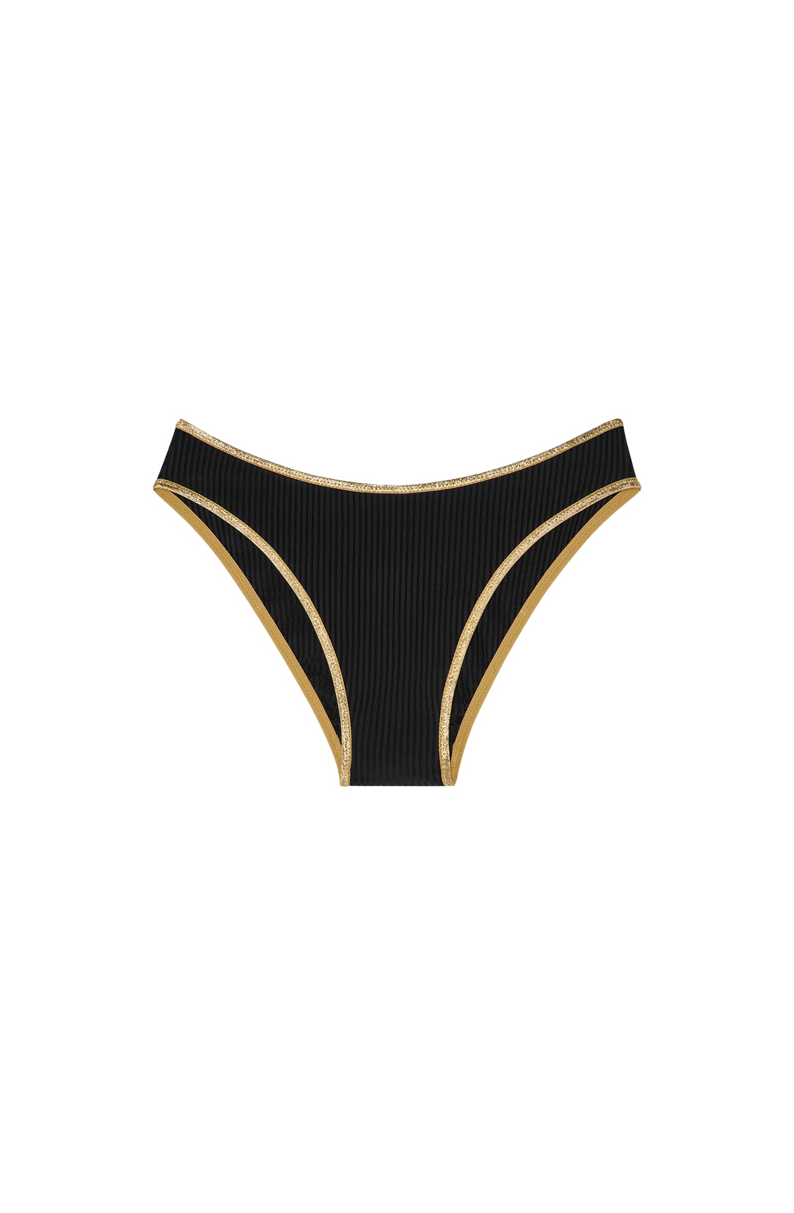 Bas de bikini Mathis échancré - Noir