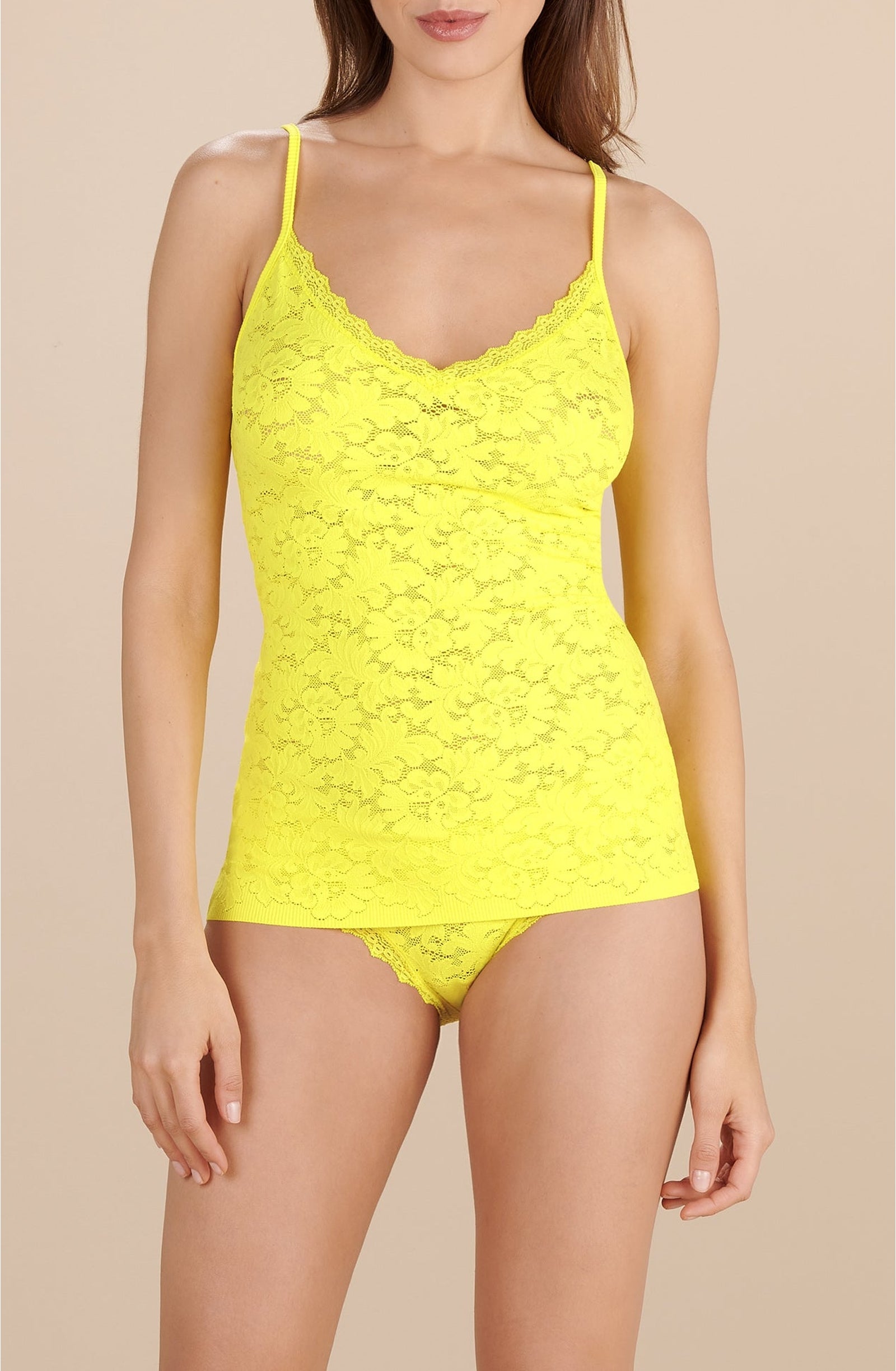 Nako lace camisole - Yellow