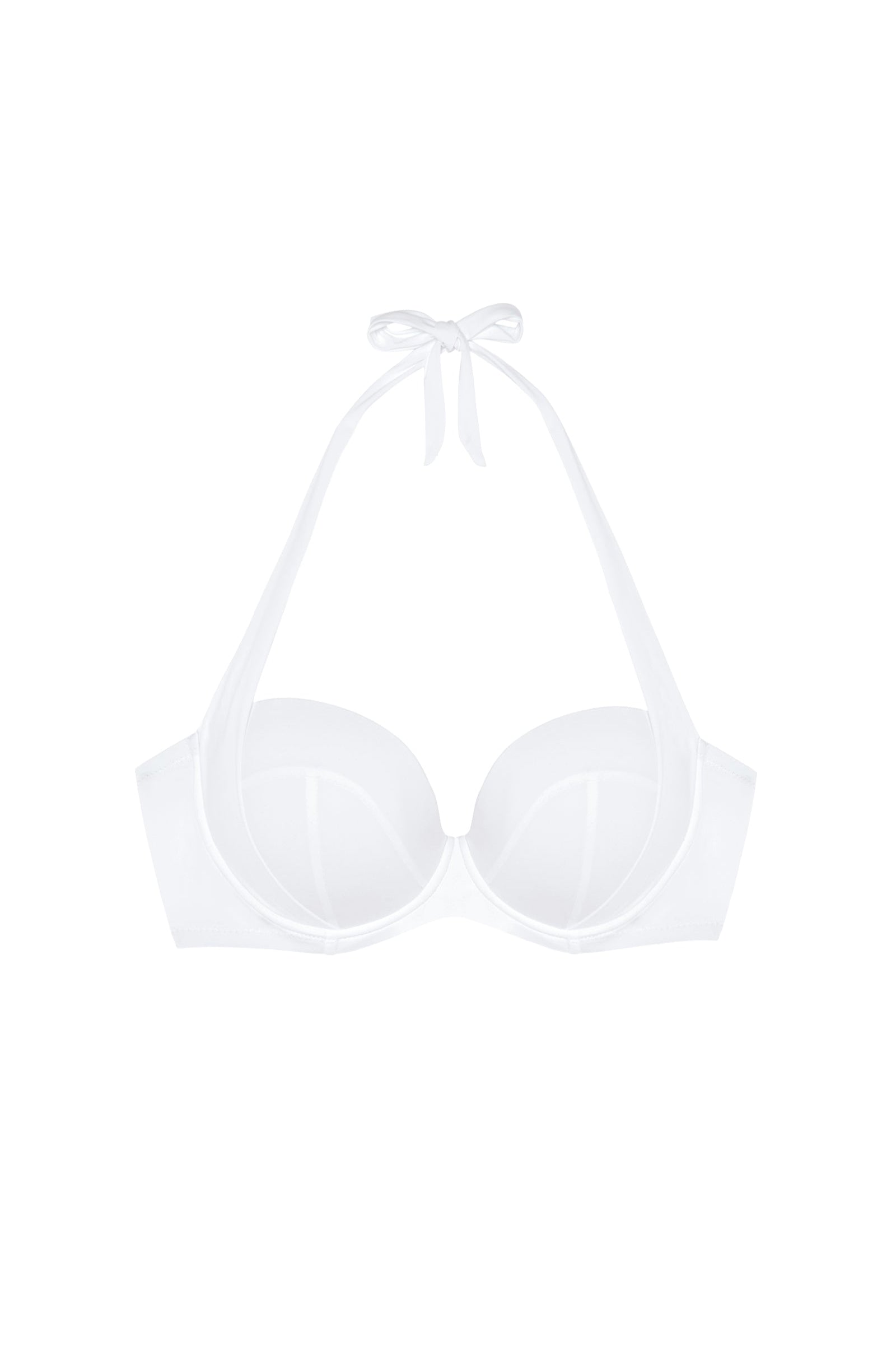 Nyxi balconette bikini top - White