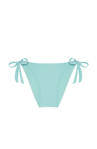 Onyx Bikini Briefs with adjustable bows - Aqua