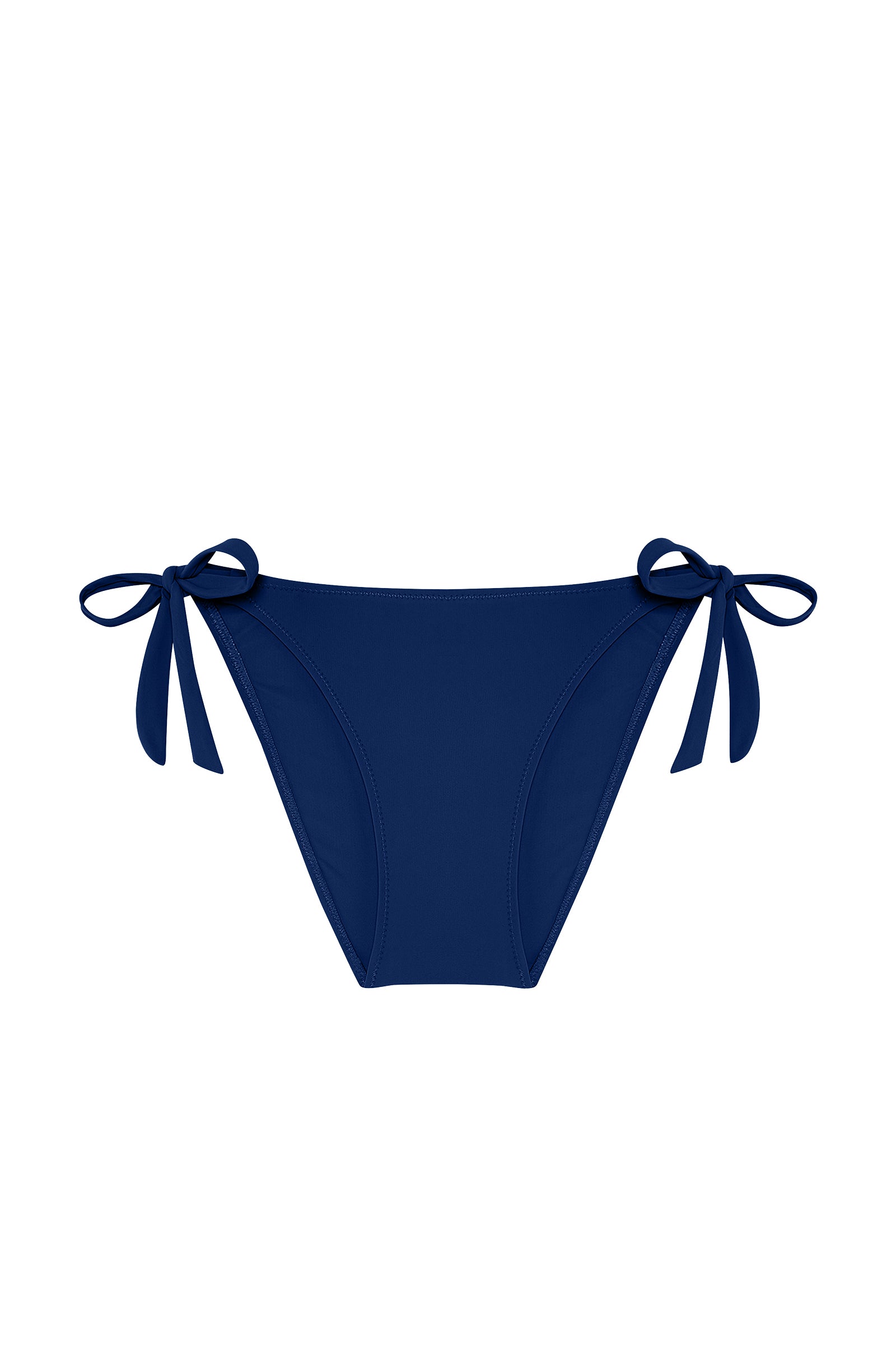 Onyx Bikini Briefs with adjustable bows - Nuit