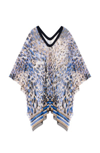 Paddy dress in printed tulle - Amazonia