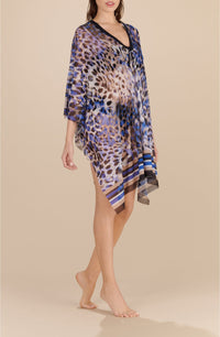 Paddy dress in printed tulle - Amazonia