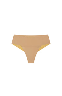 Perby reversible tanga - Beige Gold