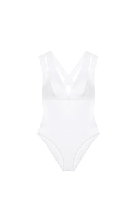 Maillot de bain une pièce Resli - Blanc