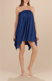 Robe drapée Romane - Nuit