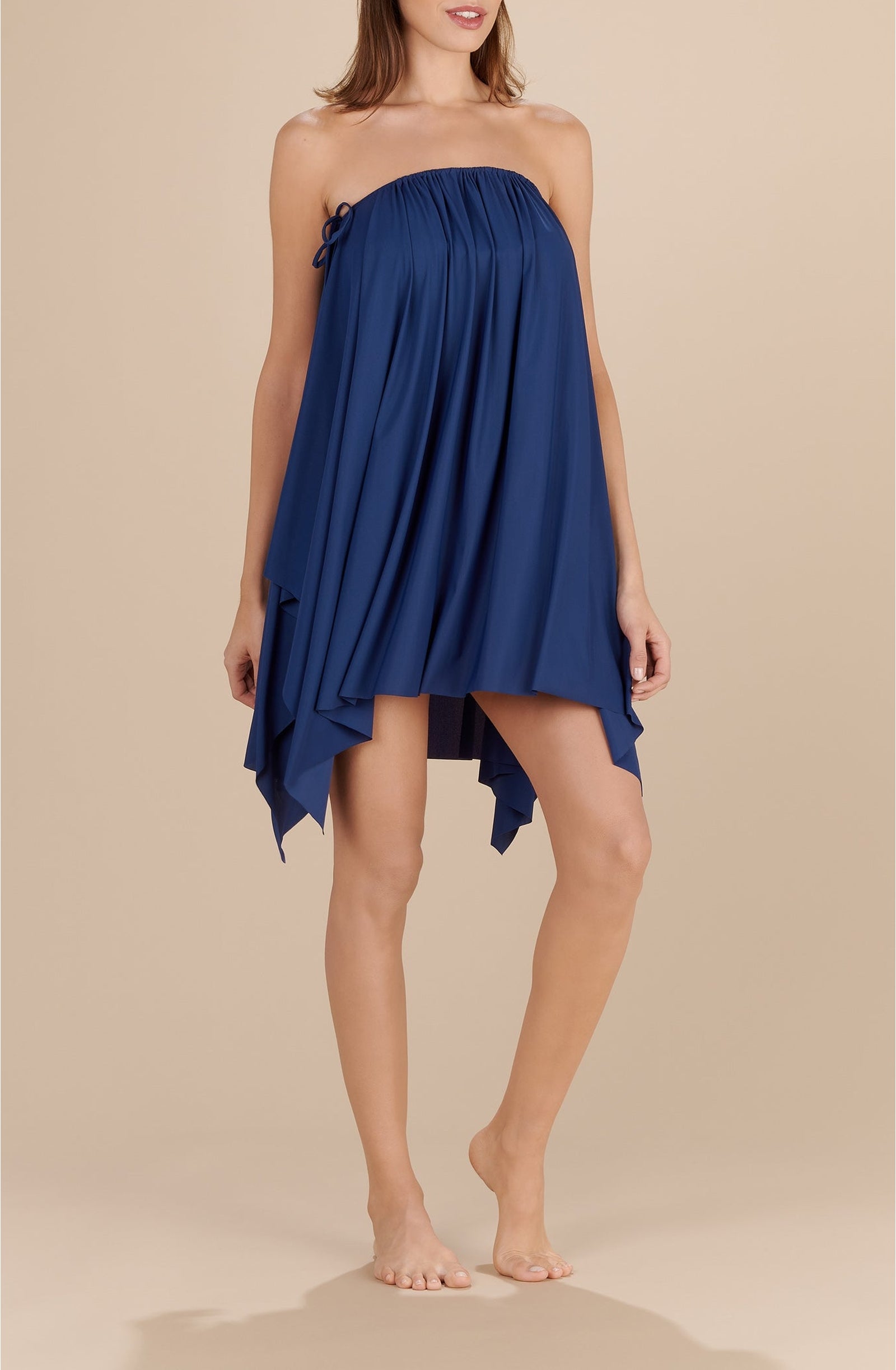 Robe drapée Romane - Nuit