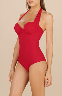 Maillot de bain une pièce Thais - Red