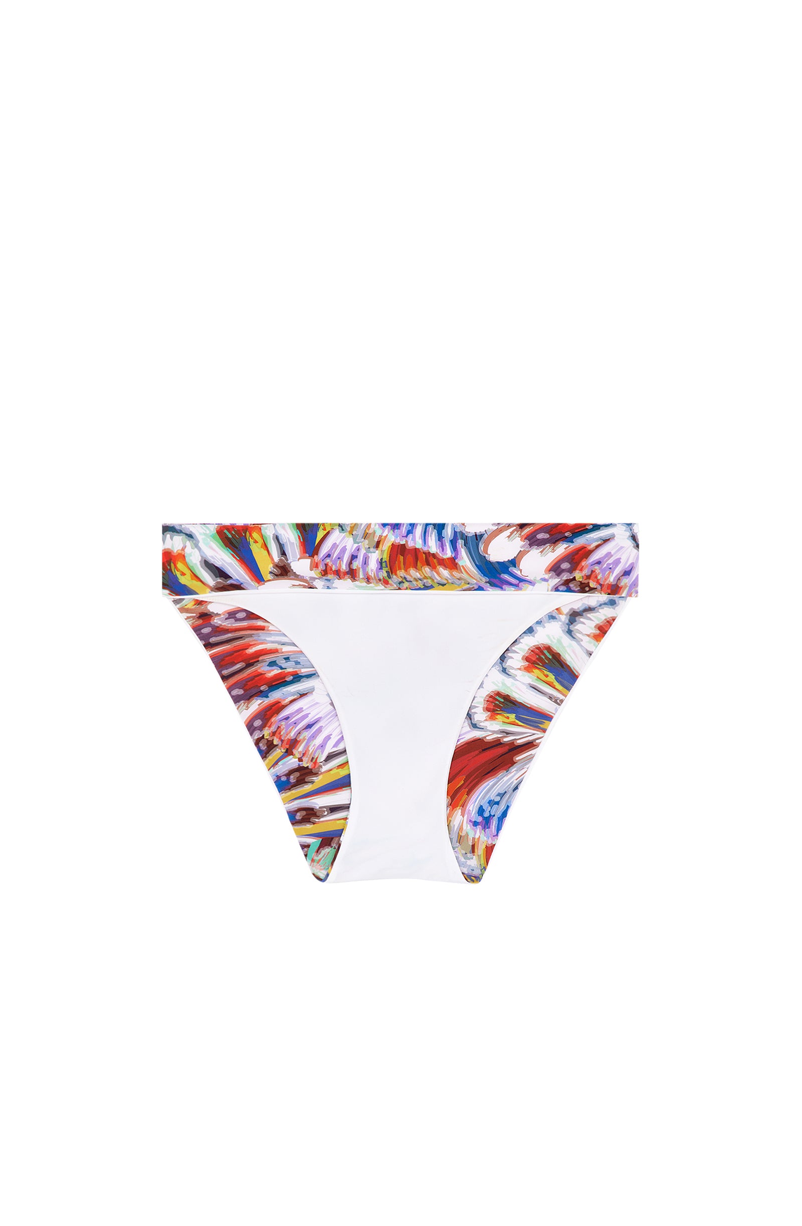 Toby high waisted reversible bikini bottoms - Lido