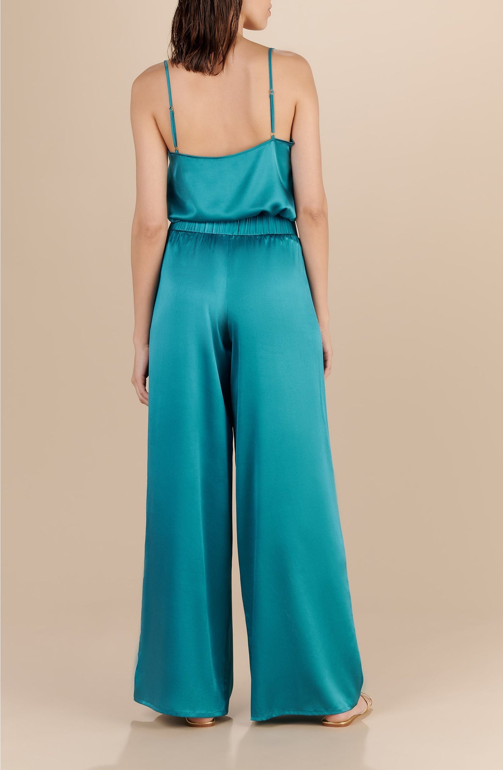 Pantalon large Tom en soie - Persan