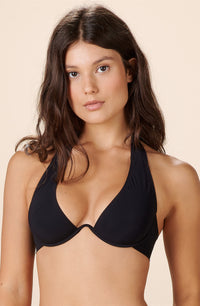 Haut de bikini Camelia - Noir