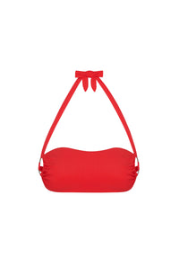 Orhi bandeau ring bikini top - Red