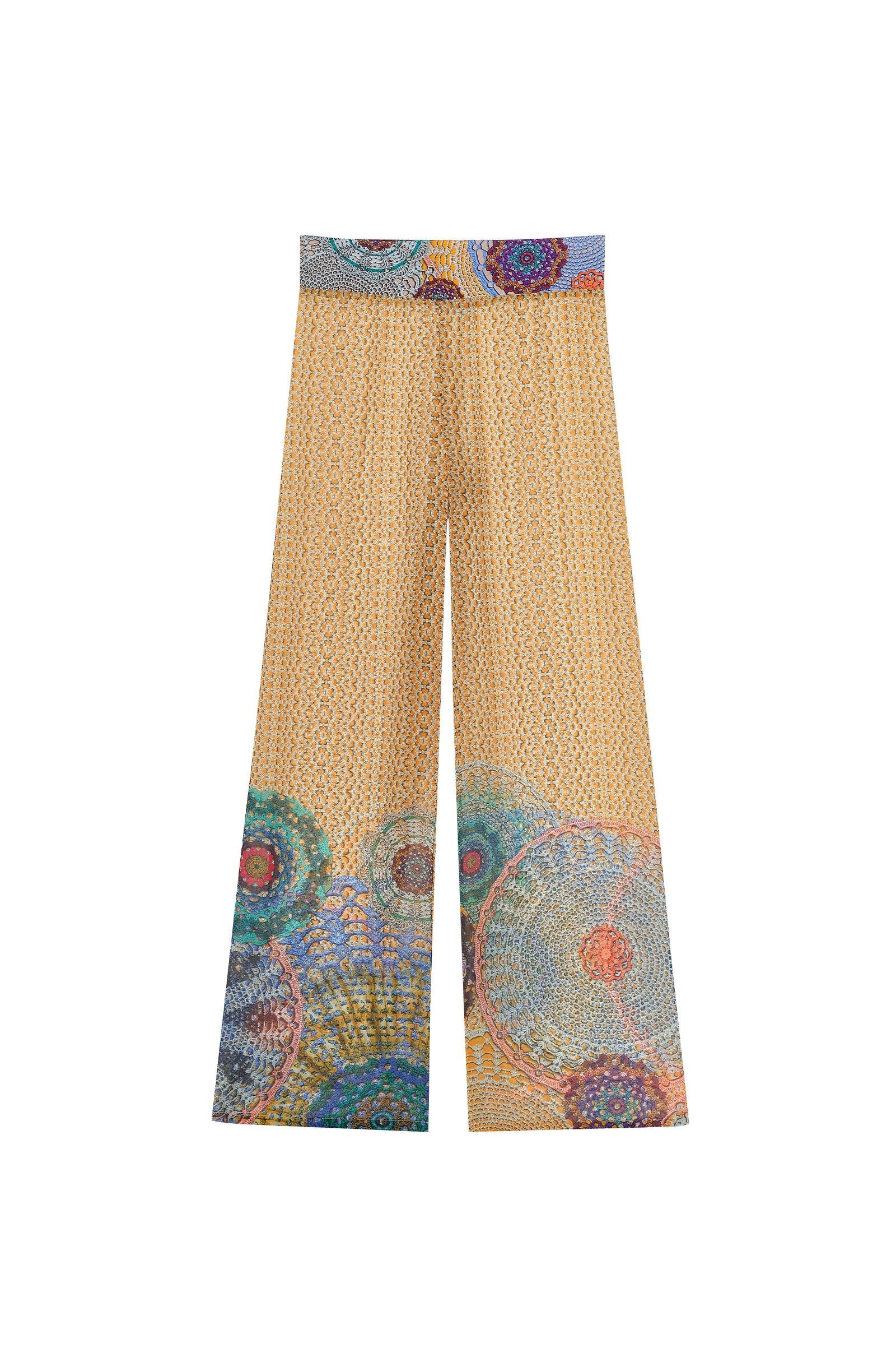 Pantalon large Assia en voile - Gipsy