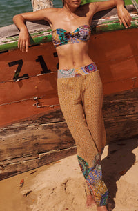 Pantalon large Assia en voile - Gipsy