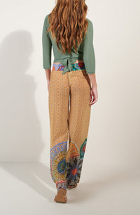 Pantalon large Assia en voile - Gipsy