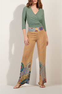 Pantalon large Assia en voile - Gipsy