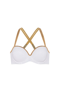 Blanc Maillot 2 pieces - Blanc