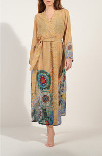 Kimono long ample Caissy en voile - Gipsy