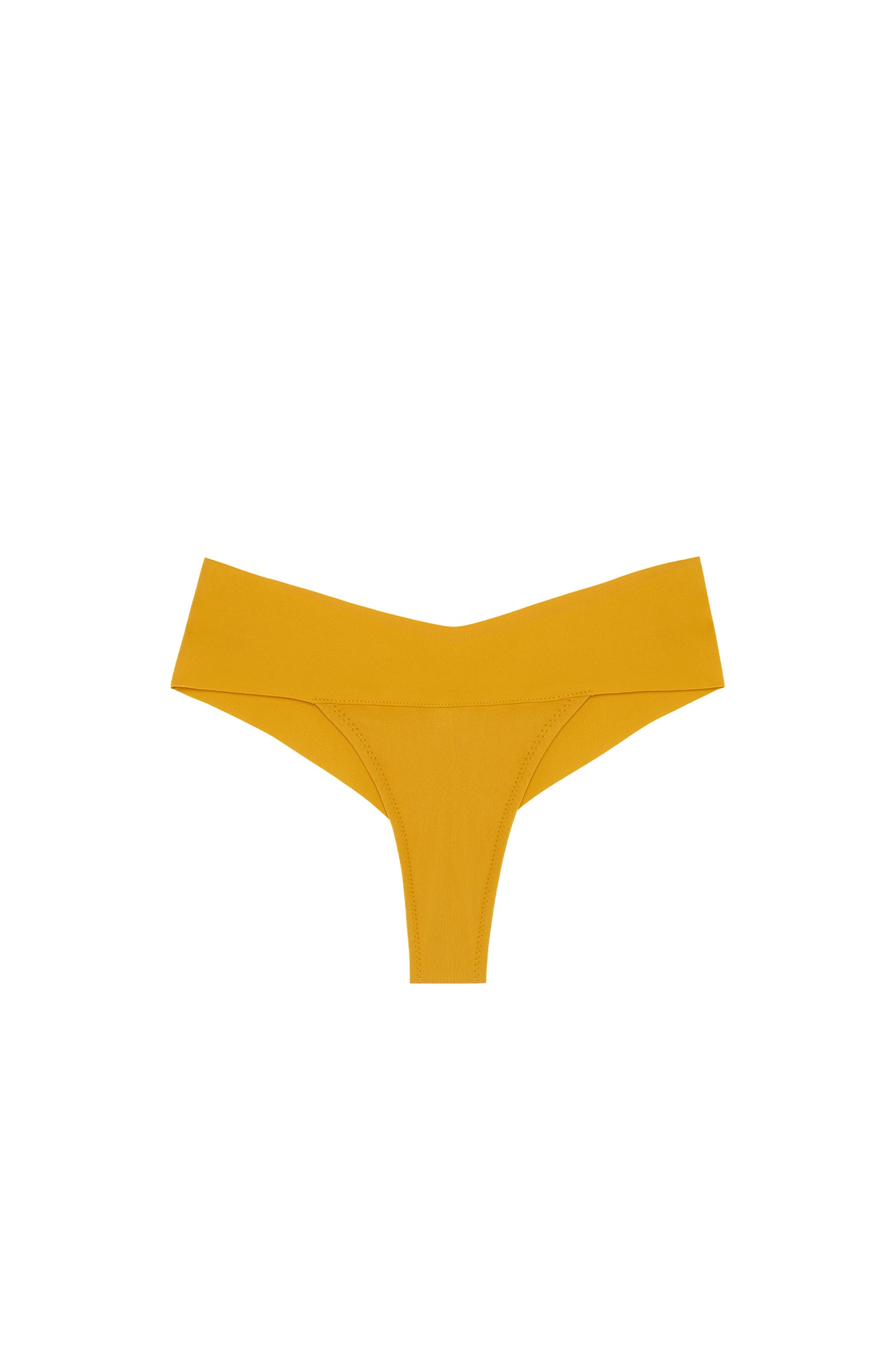 Chacha tanga bikini bottoms - Ochre