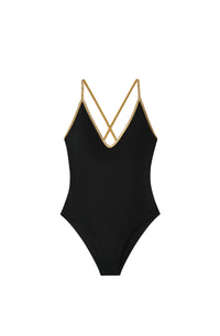 Noir Maillot 1 pièce - Noir