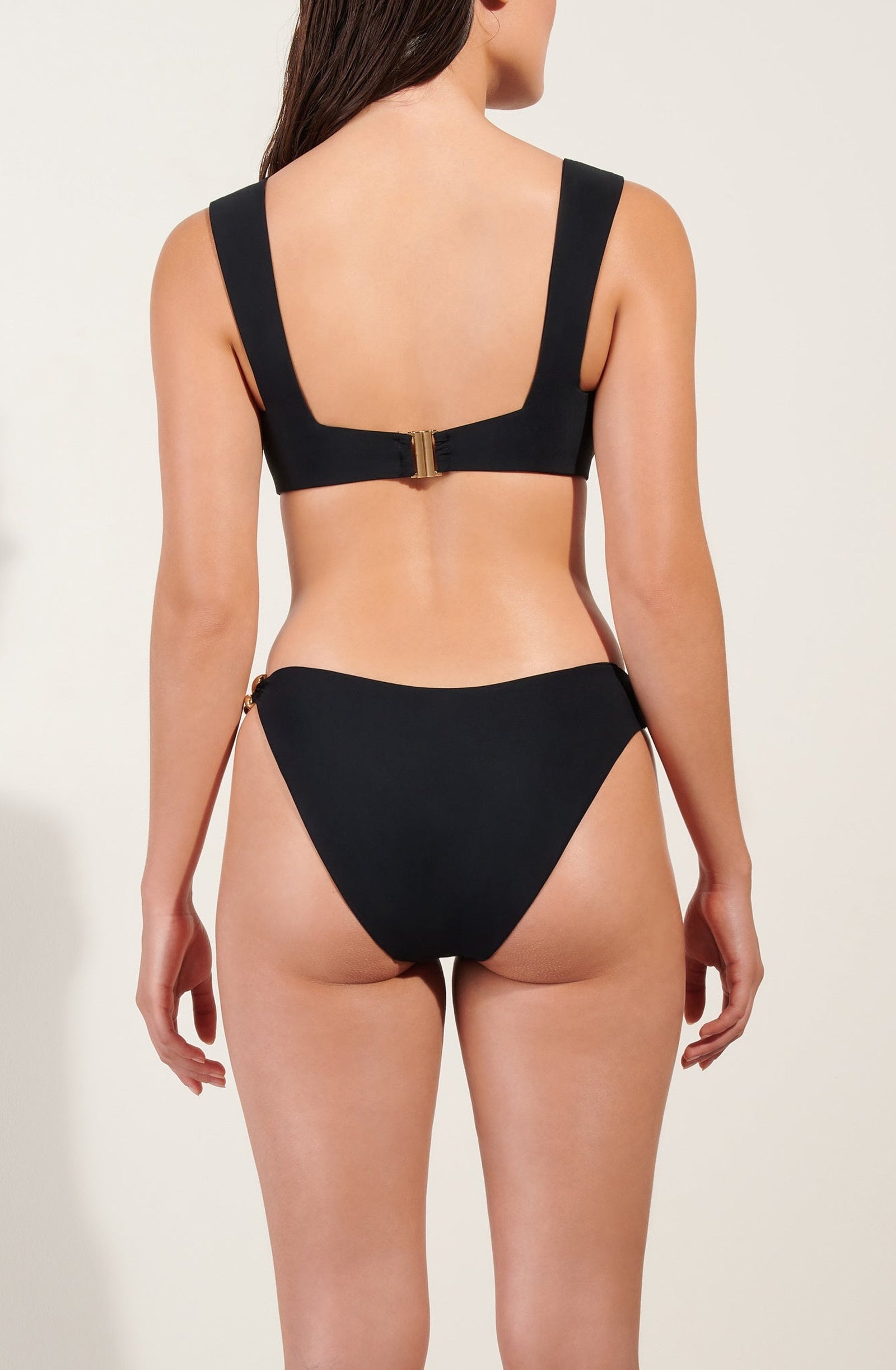 Bas de bikini culotte Dani - Noir