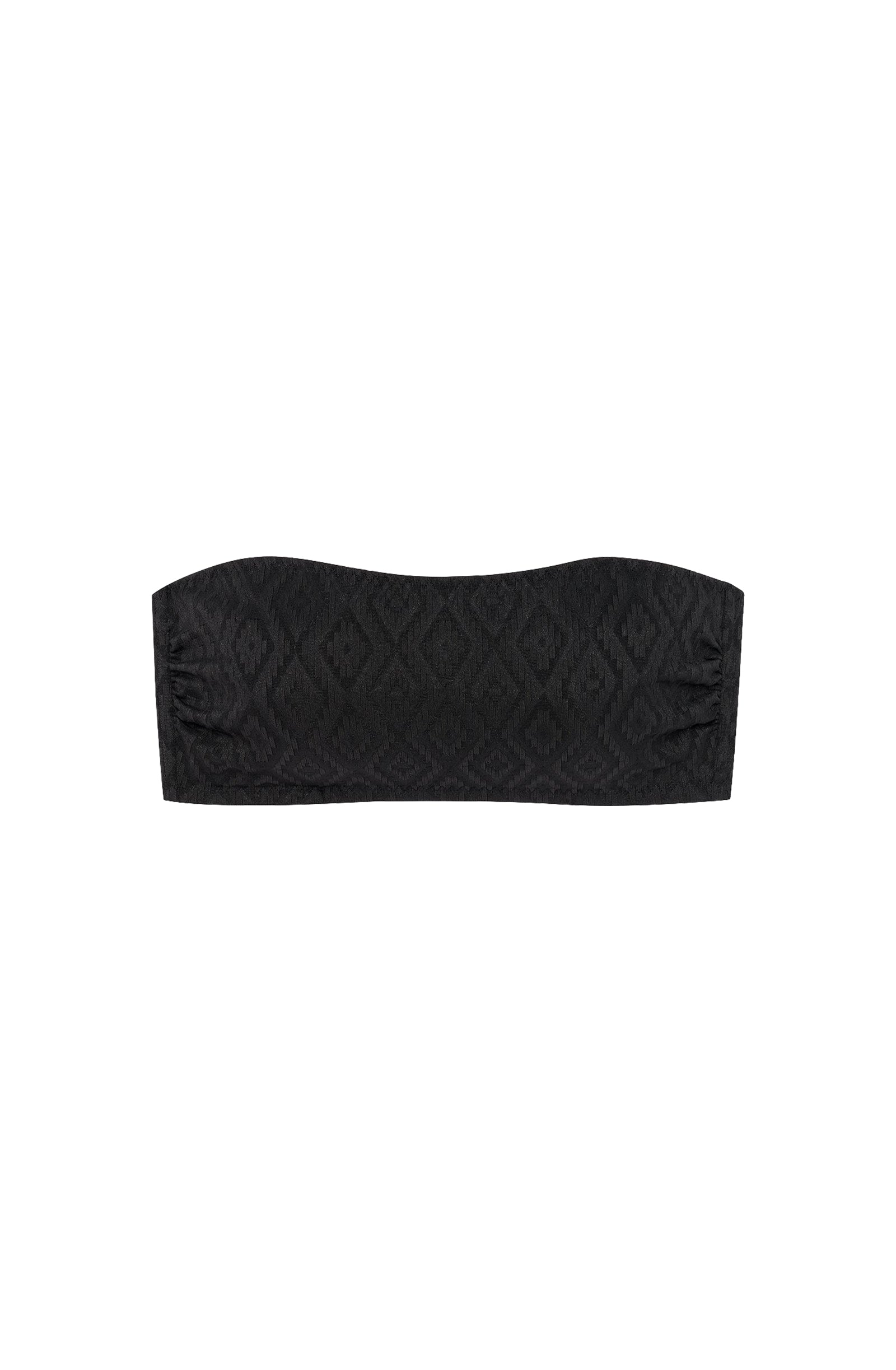 Haut de bikini bandeau Davy - Noir