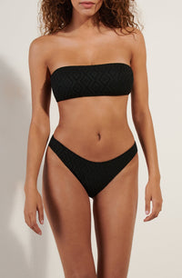 Haut de bikini bandeau Davy - Noir