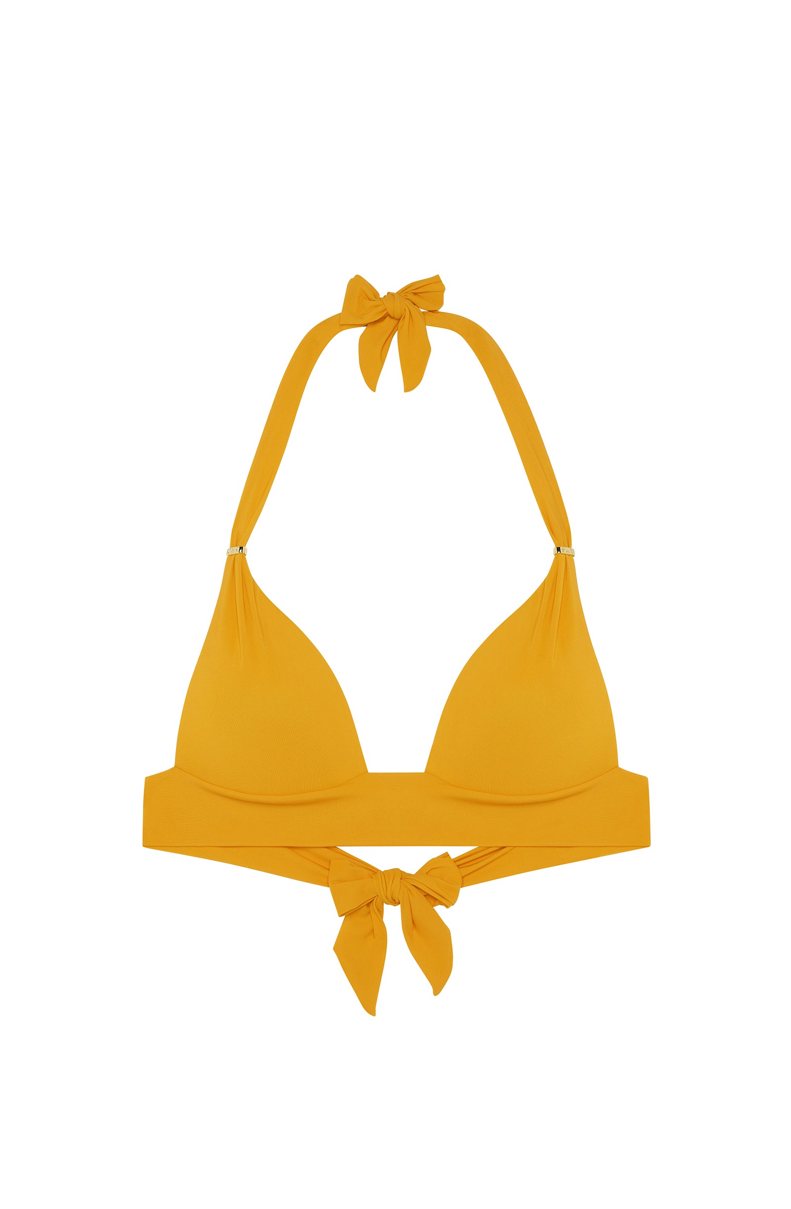 Diva Haut push-up bikini top - Ochre