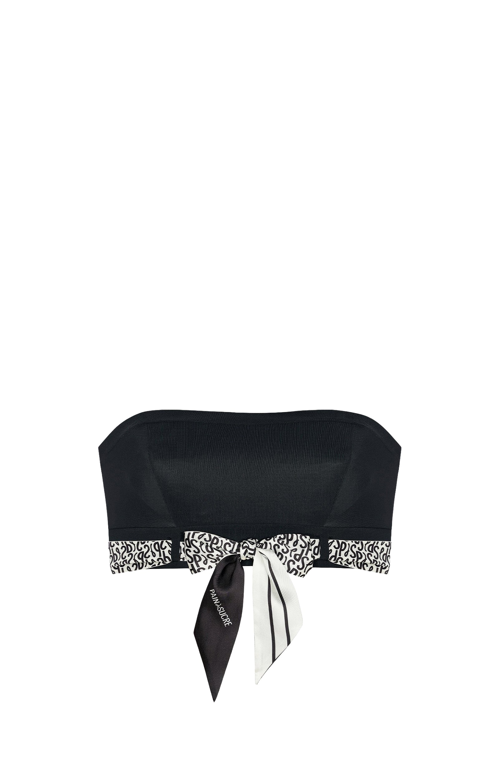 Haut de bikini bandeau Evry - Noir