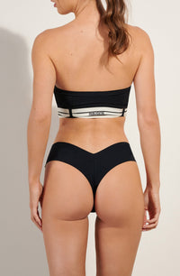 Haut de bikini bandeau Evry - Noir