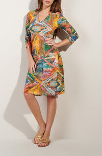 Robe manches 3/4 Faby - Masai
