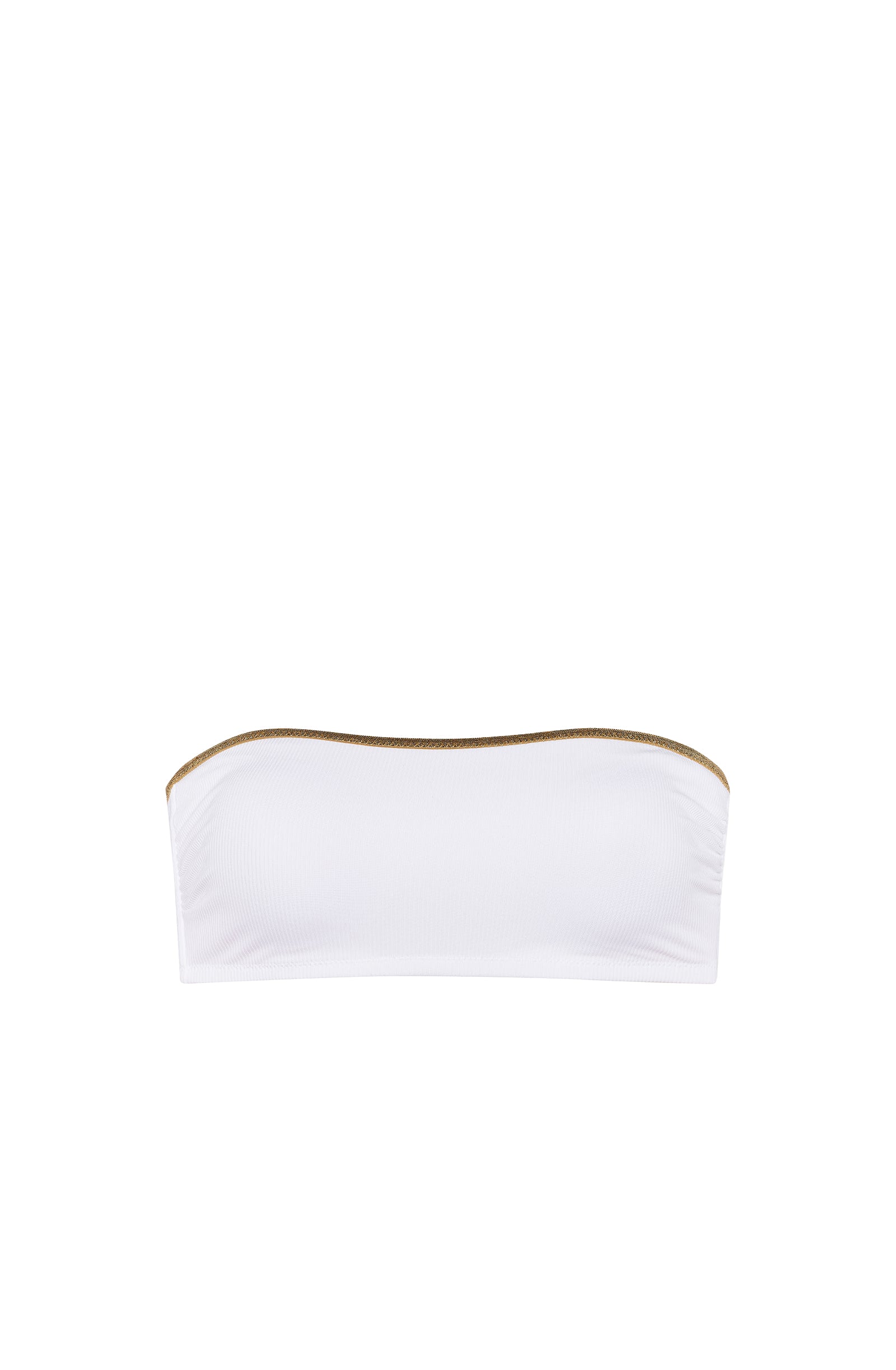 Haut de bikini bandeau Lida - Blanc