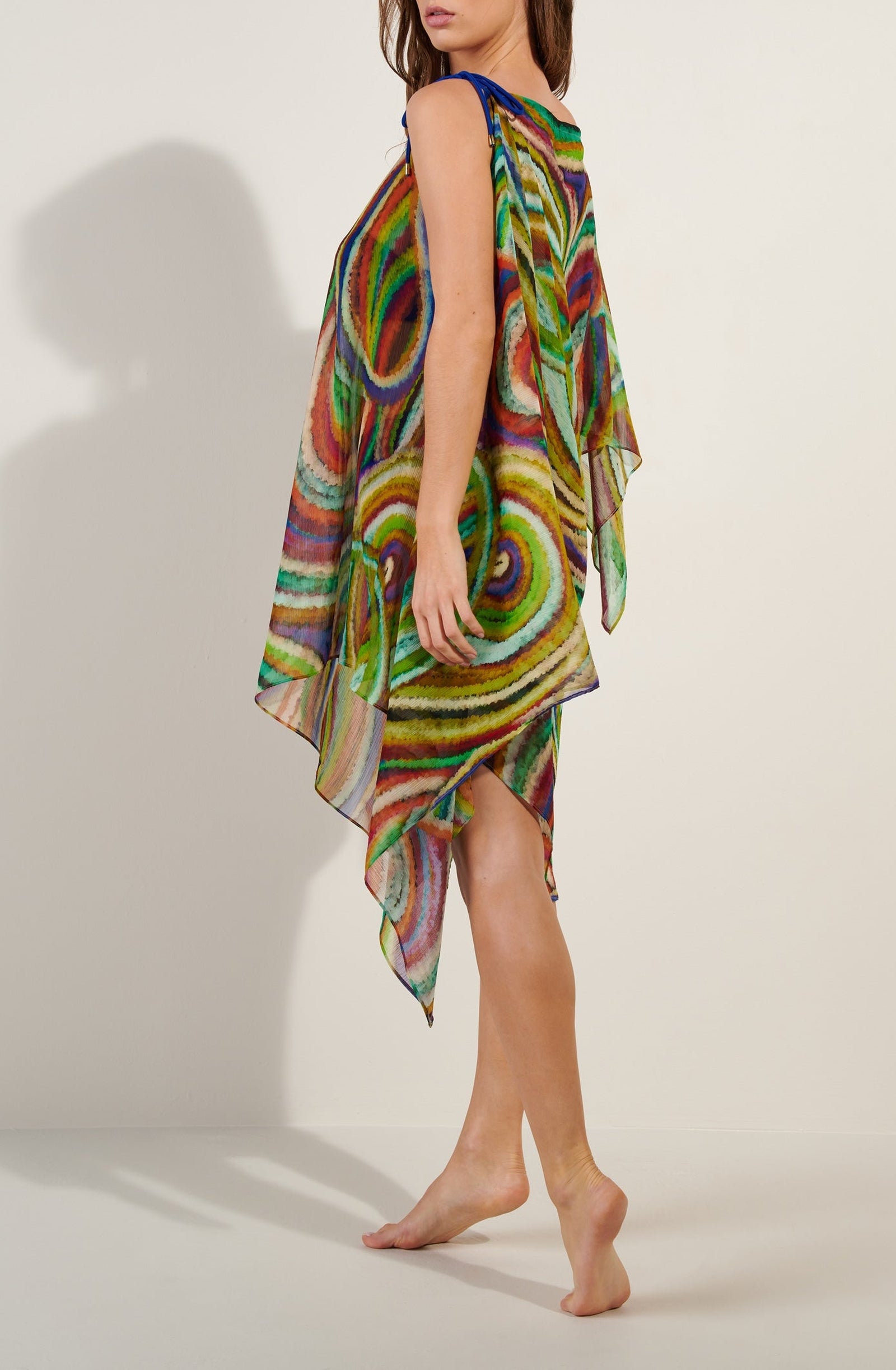 Robe asymétrique Lizon - Multicolore