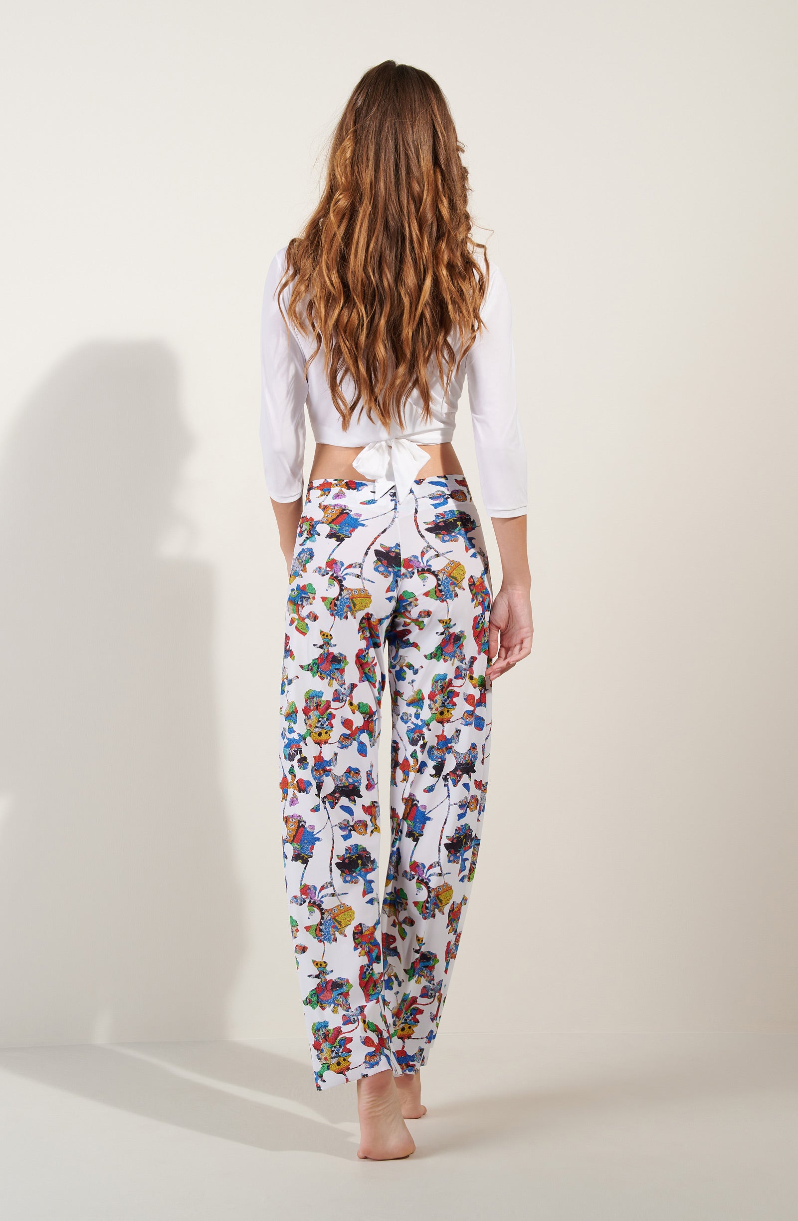 Pantalon ample Myla en voile léger - Wonderland