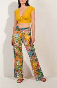 Pantalon ample Myla en voile léger - Masai