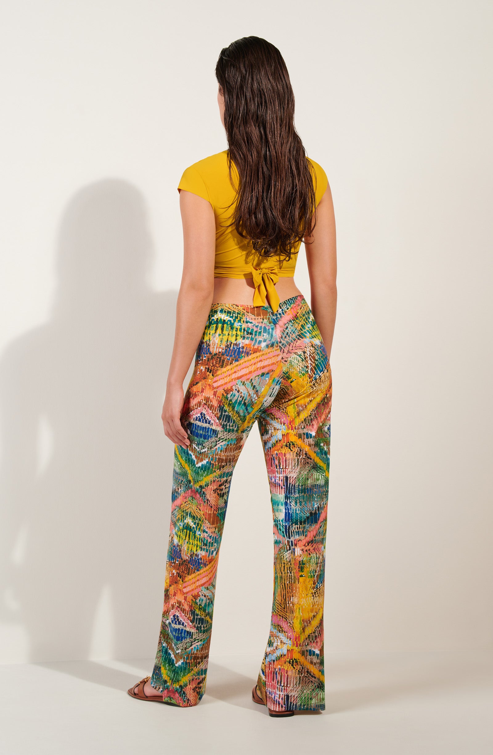 Pantalon ample Myla en voile léger - Masai