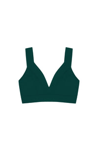 Haut de bikini brassière Naomy décolleté - Bambou