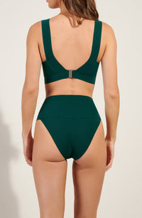 Haut de bikini brassière Naomy décolleté - Bambou