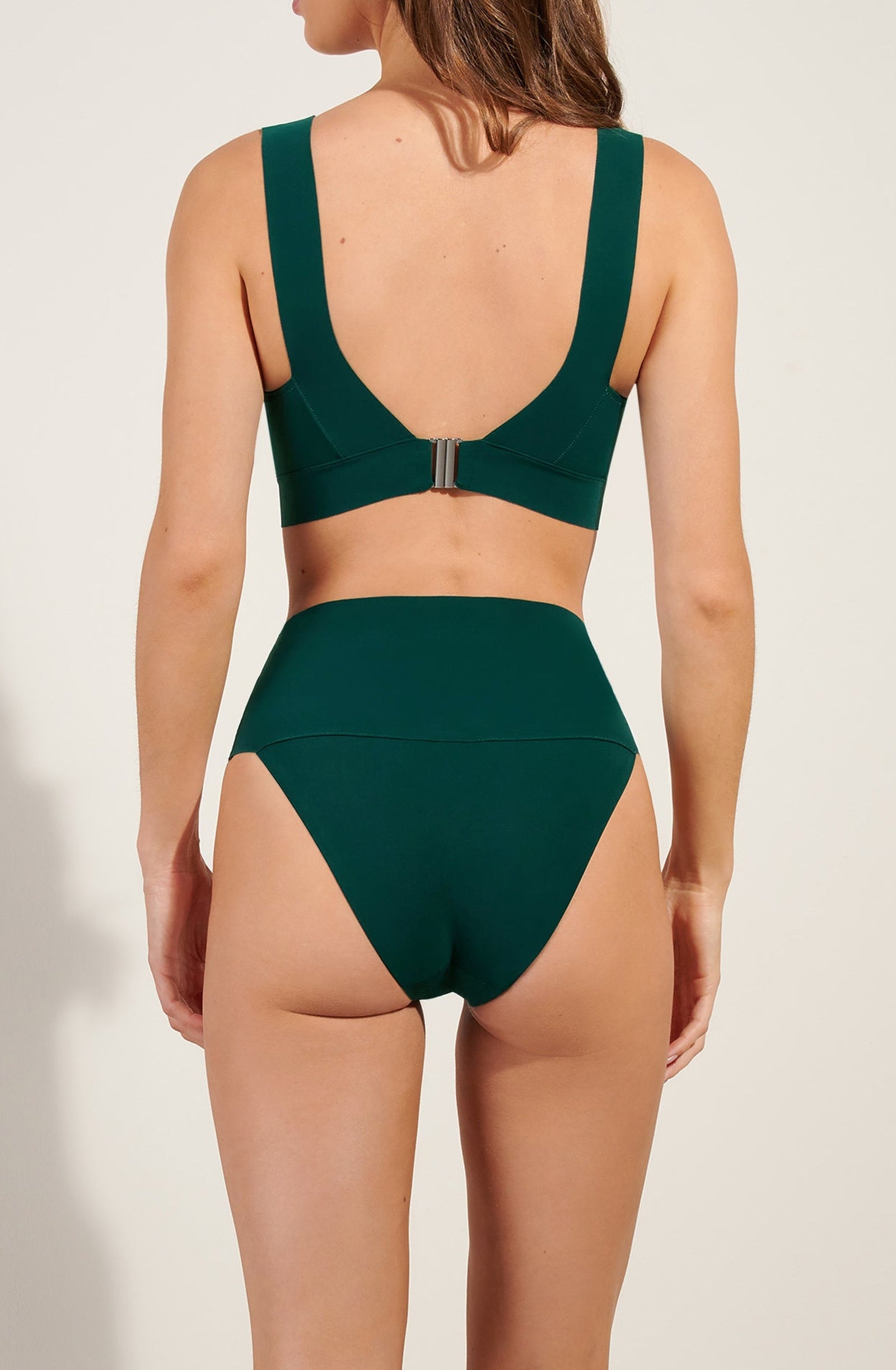 Haut de bikini brassière Naomy décolleté - Bambou