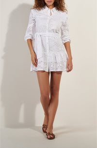 Robe chemise Roane - Blanc