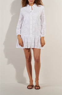 Robe chemise Roane - Blanc