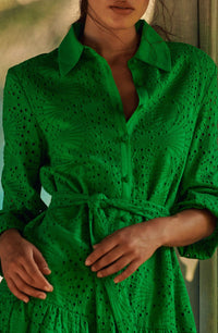 Robe chemise Roane - Vert