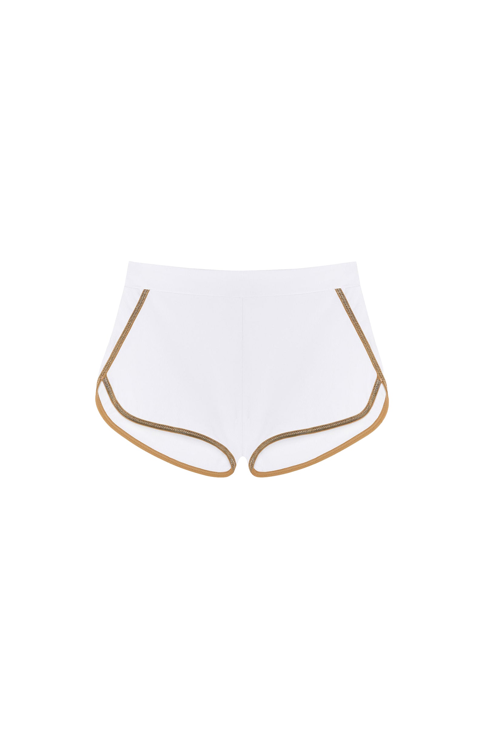 Short Stina bordé - Blanc