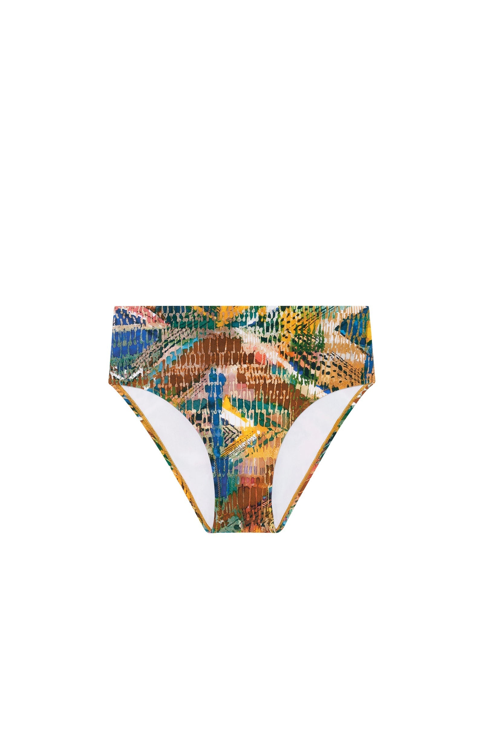 Bas de bikini Tobago taille haute - Unique