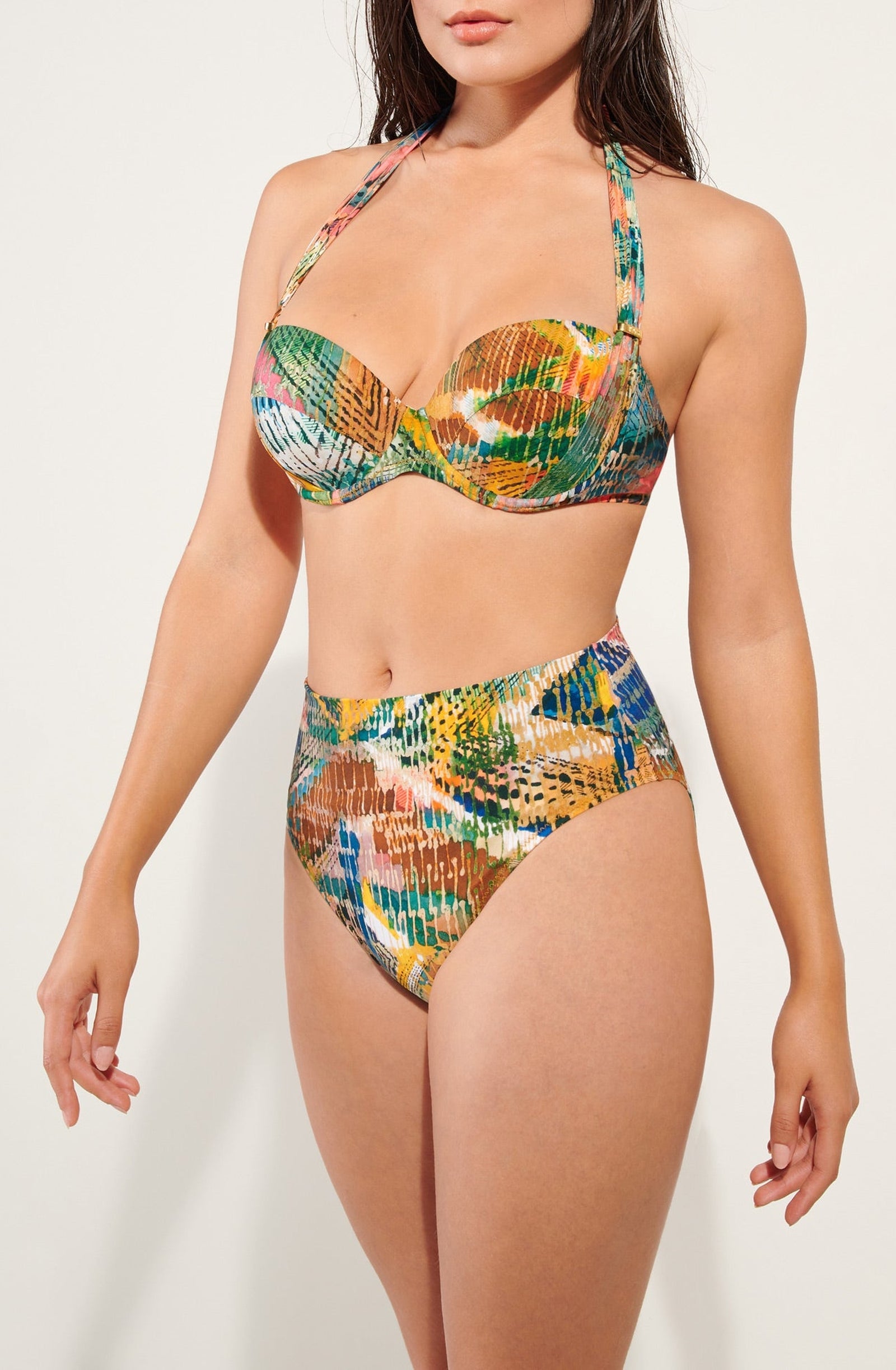 Tobago high waist bikini bottoms - Masai